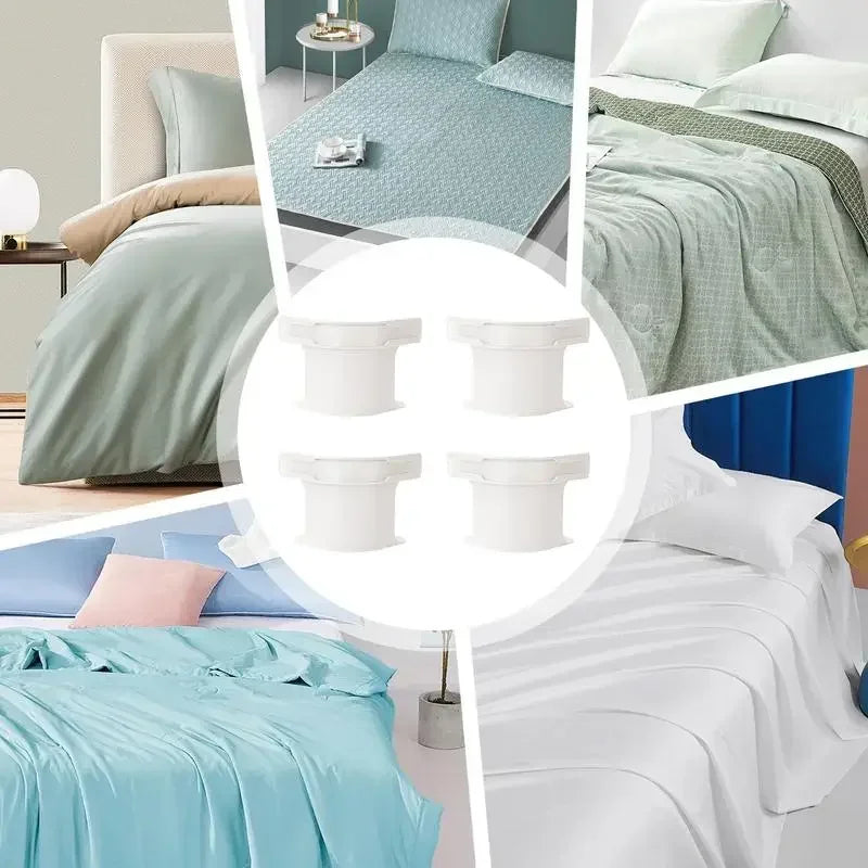 Serre-draps anti-glisse – Lot de 4  / 8 (convient à tous types de matelas)